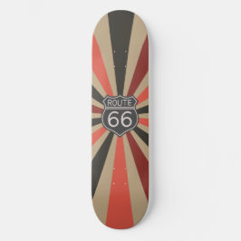 Skateboard Americana Sunburst