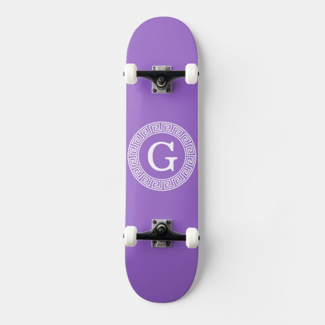 Skateboard Amethyst What Greek Key Rnd Frame First Monograma (Anverso)