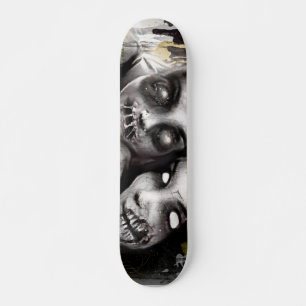 Skateboard amigos del espíritu necrófago