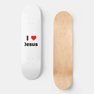 Skateboard Amo a Jesús