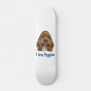 Skateboard Amo a los cachorros