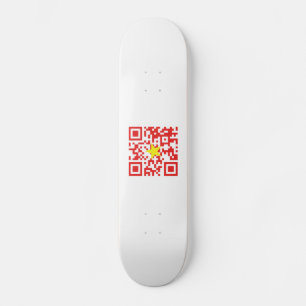 Skateboard Amo Vietnam (Tôi Yêu Viene Nam) Marca QR Código
