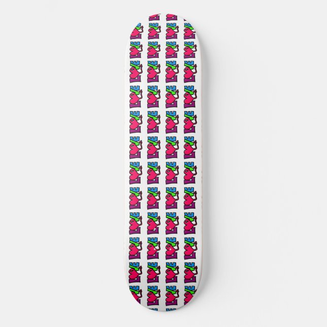 Skateboard Amor (Anverso)