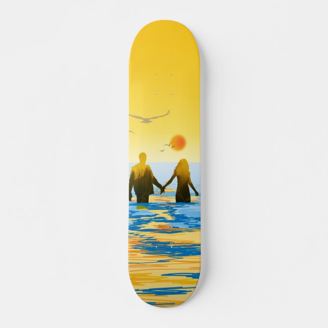 Skateboard Amor (Anverso )