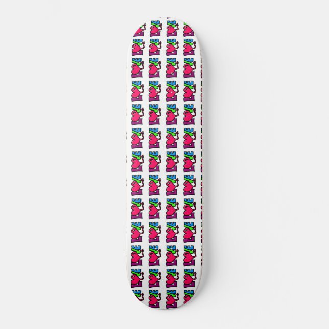 Skateboard Amor   (Anverso)