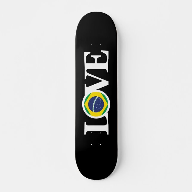 Skateboard AMOR a Brasil (Anverso )