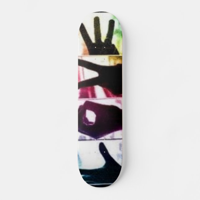 Skateboard Amor del arco iris (Anverso)