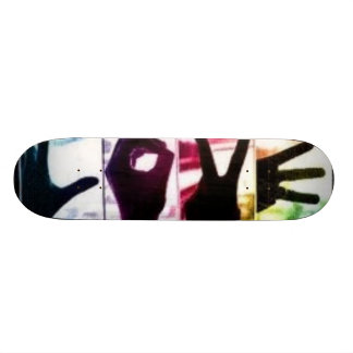 Skateboard Amor del arco iris