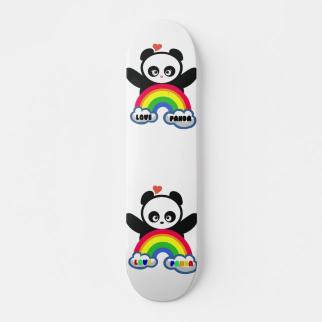 Skateboard Amor Panda® (Anverso )