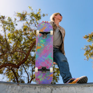 Skateboard Amor por el Diario Basura
