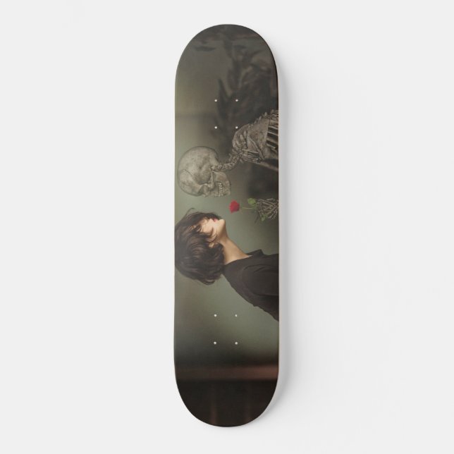 Skateboard Amor y muerte (Anverso)