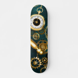 Skateboard Ampliador en estilo Steampunk