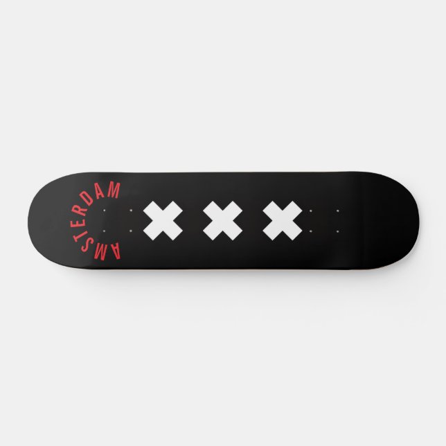 Skateboard Ámsterdam (Horz)