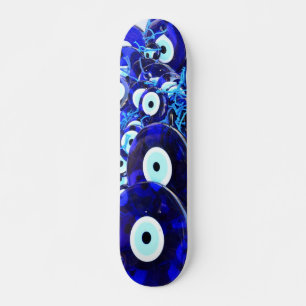 Skateboard Amullos Blue Evil Eye