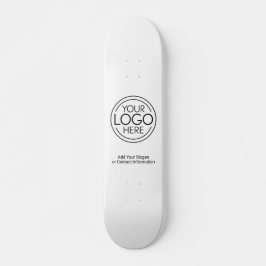 Skateboard Añadir el logotipo corporativo moderno Minimalista