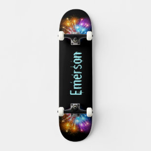 Skateboard Añadir el nombre del tablero de mandos de Firework