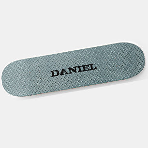 Skateboard Añadir nombre o iniciales placa S del verificador