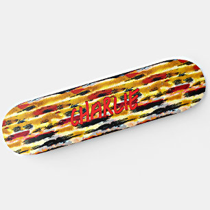 Skateboard Añadir nombre, resumen de exploraciones tribales n