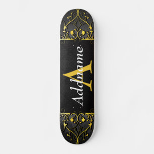 Skateboard Añadir su nombre e inicial