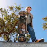 Skateboard Añadir su propio Personalizado de Collage de fotos<br><div class="desc">Añade tu propio Personalizado de Collage de fotos DIY 3 Skateboard con tus tres fotos favoritas. FOTO TIP: centra tus fotos antes de subir a Zazzle. Dé un regalo hecho por el personalizado,  patineta personalizada a tu patinador favorito para Navidades,  cumpleaños o tu BFF. Diseñado por ©Evco Studio www.zazzle.com/store/evcostudio</div>