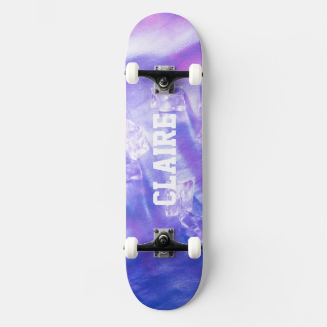 Skateboard Añadir tu nombre Guay Ice Purple (Anverso)