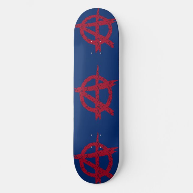 Skateboard Anarquía (Anverso)