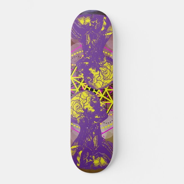 Skateboard Anatomía sagrada (Anverso)