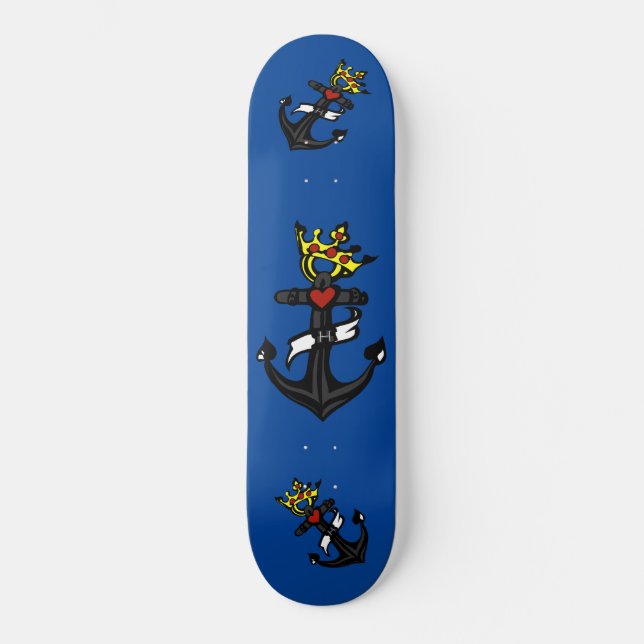 Skateboard Ancla (Anverso)