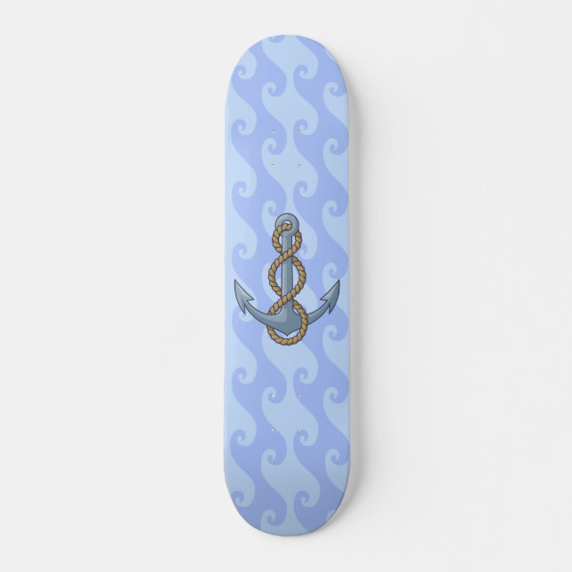 Skateboard Ancla con Rope (Anverso )