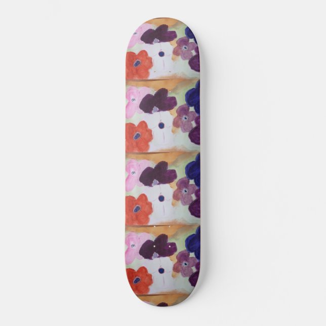 Skateboard Anemone Spring Flowers (Anverso)
