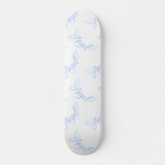 Skateboard Ángel de caída con alas (Anverso )