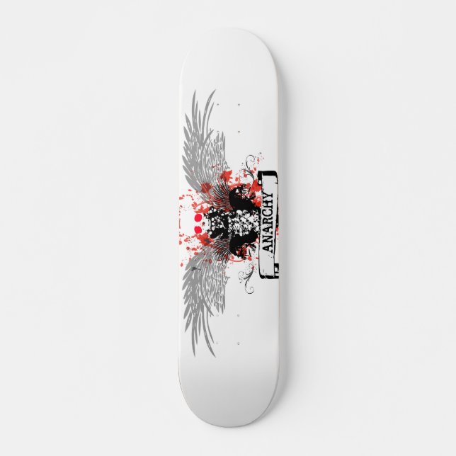 Skateboard Ángel de muerte (Anverso )