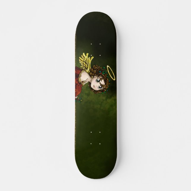 Skateboard Ángel del acebo (Anverso )
