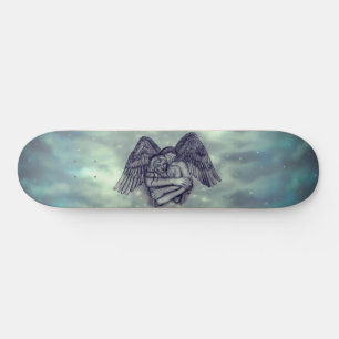Skateboard Angel Eros en el amor, te amo