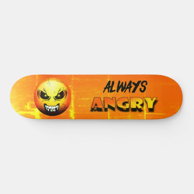 Skateboard Angermoji (Horz)