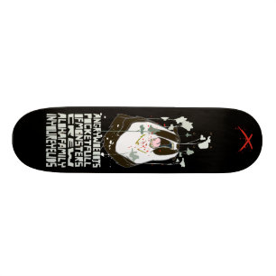 Skateboard Angry Woebots "Bolsillo Lleno de Monstruos"
