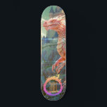 Skateboard *~* Anillo AP88 de dragón de elemento de fuego<br><div class="desc">(Código de búsqueda AP88 para encontrar elementos similares ) Transferir fácilmente a otros productos Zazzle. Elemento elemental DRAGON con ANILLO de FUEGO / INFLAMACIÓN y MONOGRAMA INICIAL para su nombre - Mantener o editar o borrar el texto. Este Fierce Popular trending skateboard estilo chino personalizado pro Element Dragon diseño es...</div>