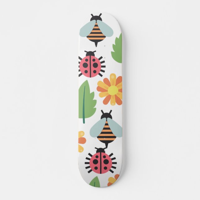 Skateboard Animales de los Jardínes (Anverso )