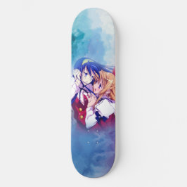 Skateboard Anime boy chica pareja amante fresco
