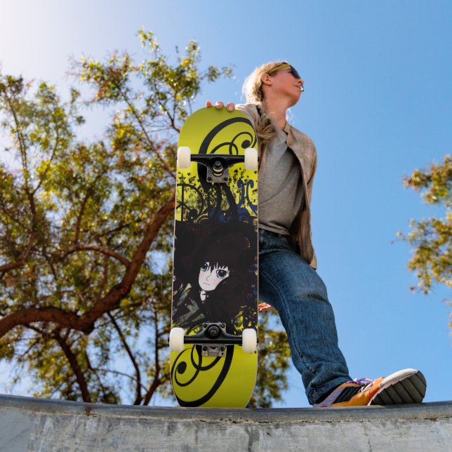 Skateboard Anime Chicas (Exterior 1)