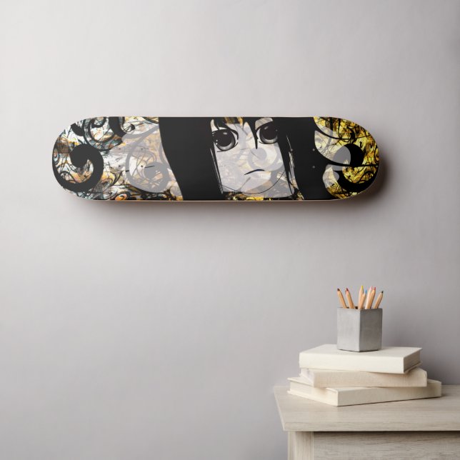 Skateboard Anime Chicas (Arte de pared (horz))
