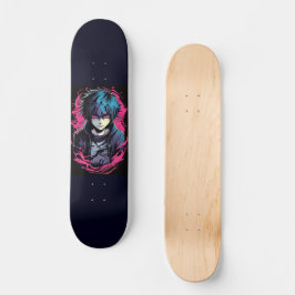 Skateboard Anime Emo