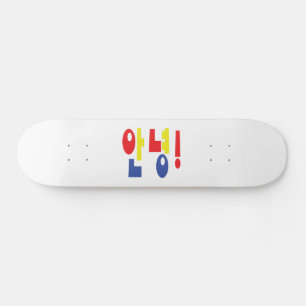 Skateboard ¡Annyeong! Hi/Hello 안 녕 idioma hangul coreano