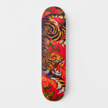 Año polímorfo del patinador del tigre