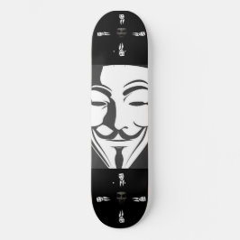 Skateboard anónimo (Personalizable)
