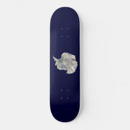 Skateboard Antártida (imágenes de mármol azul de la NASA)