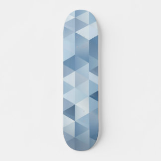 Skateboard Antecedentes de triángulos en azul y gris
