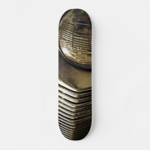 Skateboard Antiguo faro clásico del coche
