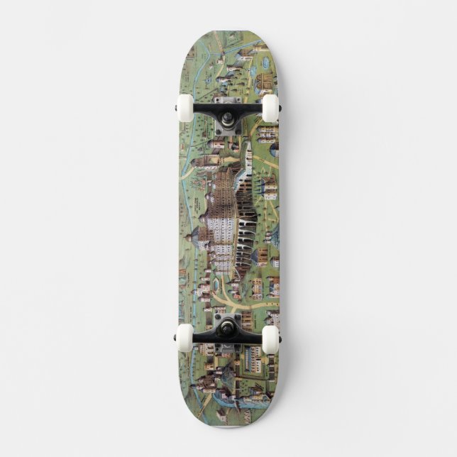 SKATEBOARD ANTIGUO JERUSALÉN (Anverso)