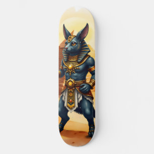 Skateboard Anubis personalizado - Dios egipcio de la vida des